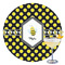 Bee & Polka Dots Drink Topper - XLarge - Single with Drink