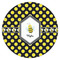 Bee & Polka Dots Drink Topper - XLarge - Single