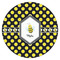 Bee & Polka Dots Drink Topper - XSmall - Single