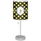 Bee & Polka Dots Lamp with Drum Shade (Personalized)