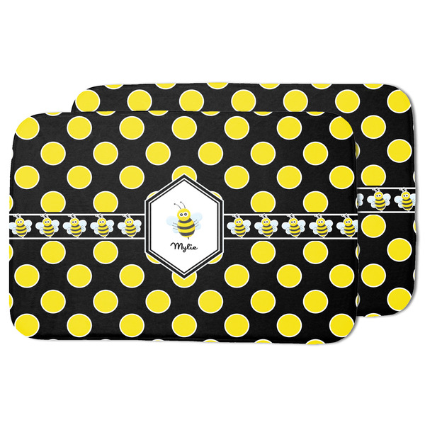 Bee & Polka Dots Drying Dish Mat - MAIN