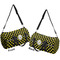 Bee & Polka Dots Duffle bag large front and back sides