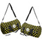 Bee & Polka Dots Duffle bag small front and back sides