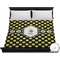 Bee & Polka Dots Duvet Cover - King (Personalized)