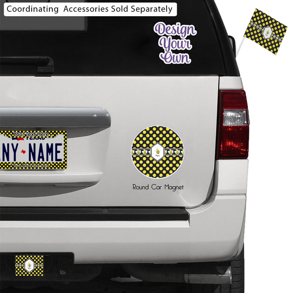 Bee & Polka Dots Exterior Car Accessories