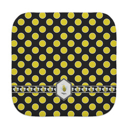 Bee & Polka Dots Face Towel (Personalized)