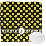 Bee & Polka Dots Washcloth (Personalized)