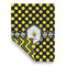 Bee & Polka Dots Garden Flags - Large - Double Sided - FRONT FOLDED