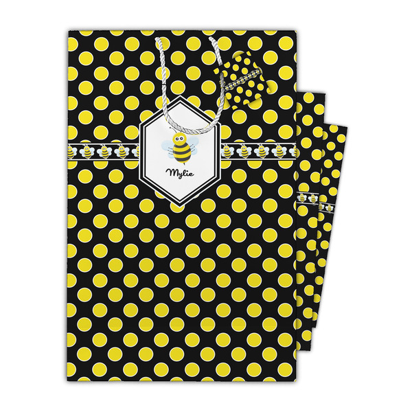 Bee & Polka Dots Gift Bags - Parent/Main