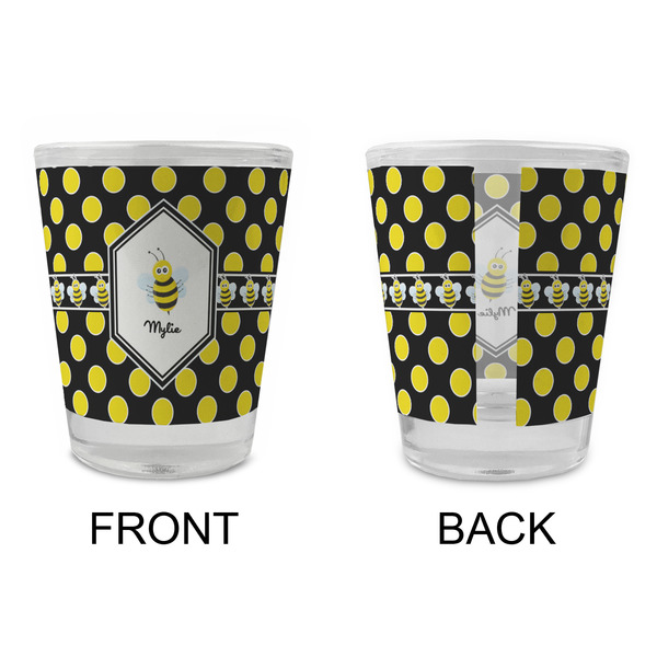 Bee & Polka Dots Glass Shot Glass - Standard - APPROVAL