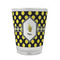 Bee & Polka Dots Glass Shot Glass - 1.5 oz - Single (Personalized)