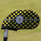 Bee & Polka Dots Golf Club Cover - Front