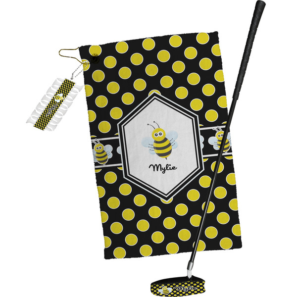 Bee & Polka Dots Golf Gift Kit (Full Print)