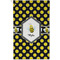 Bee & Polka Dots Golf Towel (Personalized) - APPROVAL (Small Full Print)