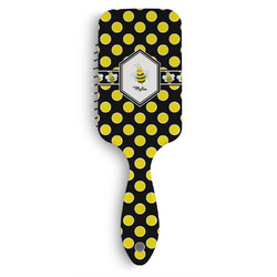 Bee & Polka Dots Hair Brushes (Personalized)