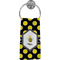 Bee & Polka Dots Hand Towel - Full Print (Personalized)