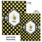 Bee & Polka Dots Hard Cover Journal - Compare