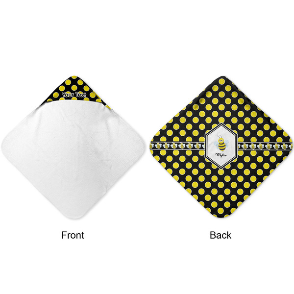 Bee & Polka Dots Hooded Baby Towel- Approval