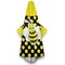 Bee & Polka Dots Hooded Towel - Hanging