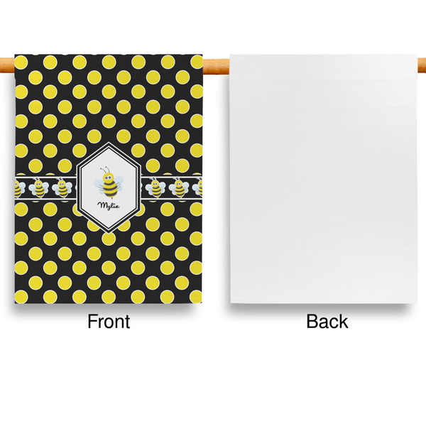 Bee & Polka Dots House Flags - Single Sided - APPROVAL