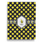 Bee & Polka Dots House Flags - Single Sided - FRONT