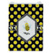 Bee & Polka Dots Jewelry Gift Bag - Gloss - Front