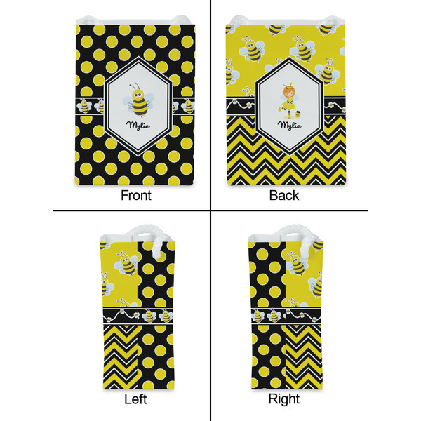 Bee & Polka Dots Jewelry Gift Bag - Matte - Approval
