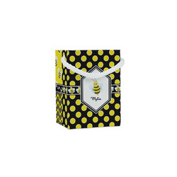 Bee & Polka Dots Jewelry Gift Bags - Matte (Personalized)