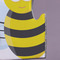 Bee & Polka Dots Jigsaw Puzzle 30 Piece  - Close Up