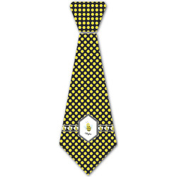 Bee & Polka Dots Iron On Tie - 4 Sizes w/ Name or Text
