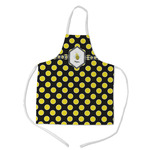 Bee & Polka Dots Kid's Apron w/ Name or Text