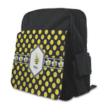 Bee & Polka Dots Preschool Backpack (Personalized)