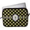 Bee & Polka Dots Laptop Sleeve / Case - 13" (Personalized)