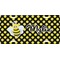 Bee & Polka Dots Personalized Front License Plate