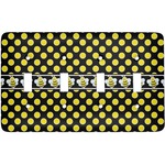 Bee & Polka Dots Light Switch Cover (4 Toggle Plate)