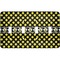 Bee & Polka Dots Light Switch Cover (4 Toggle Plate)