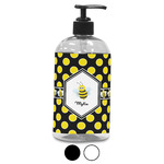 Bee & Polka Dots Plastic Soap / Lotion Dispenser (Personalized)