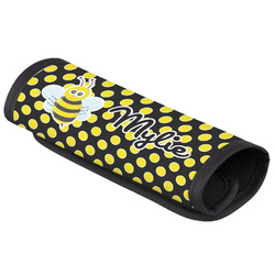 Bee & Polka Dots Luggage Handle Cover (Personalized)