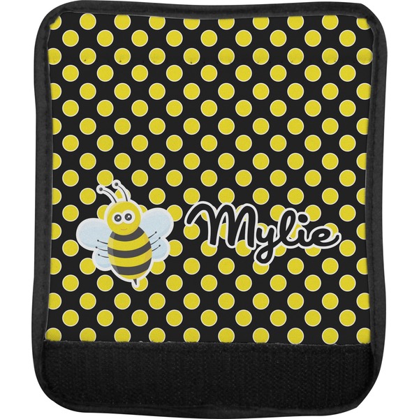 Bee & Polka Dots Luggage Handle Wrap (Approval)