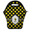 Bee & Polka Dots Lunch Bag - Front