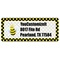 Bee & Polka Dots Mailing Label - Singular