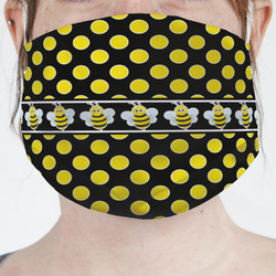 Bee & Polka Dots Face Mask Cover