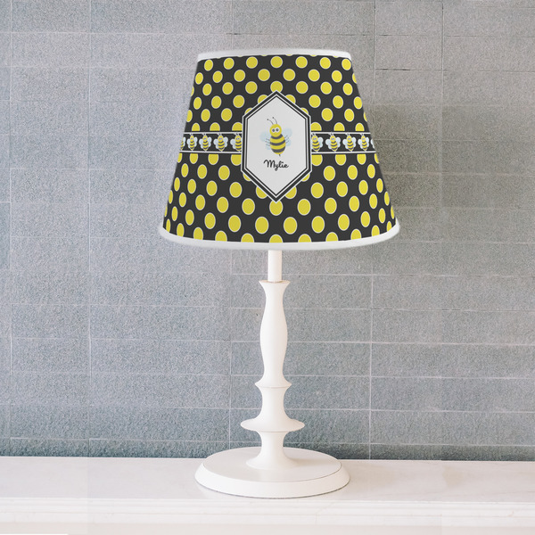 Bee & Polka Dots Poly Film Empire Lampshade - Lifestyle