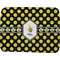 Bee & Polka Dots Memory Foam Bath Mat - 48"x36" (Personalized)