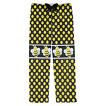 Bee & Polka Dots Mens Pajama Pants - L