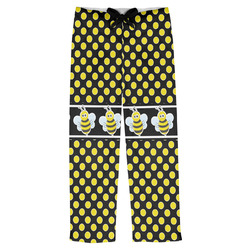 Bee & Polka Dots Mens Pajama Pants - XS