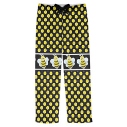 Bee & Polka Dots Mens Pajama Pants - XS