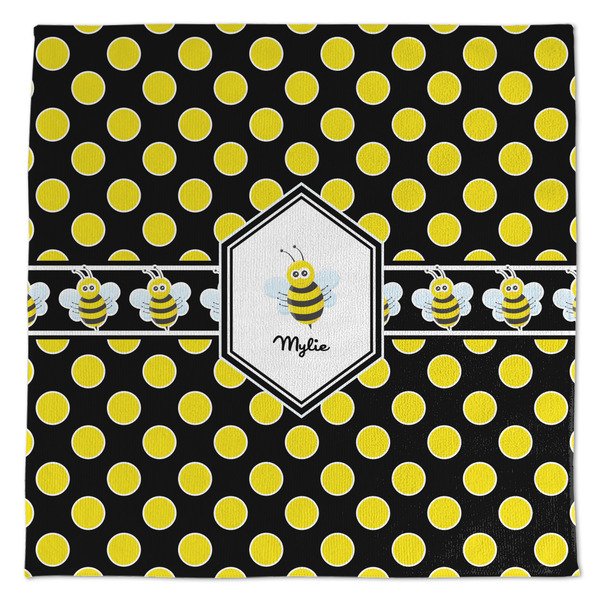 Bee & Polka Dots Microfiber Dish Rag - APPROVAL