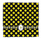 Bee & Polka Dots Microfiber Dish Rag (Personalized)