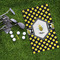 Bee & Polka Dots Microfiber Golf Towels - LIFESTYLE